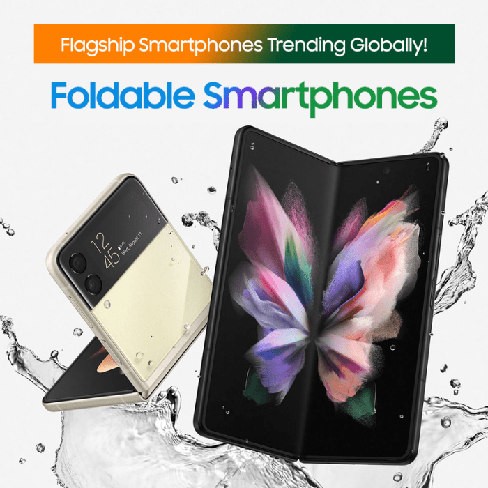 Foldable Smartphones | Flagship Smartphones Trending Globally! Flagship mobile gadgets with foldable display